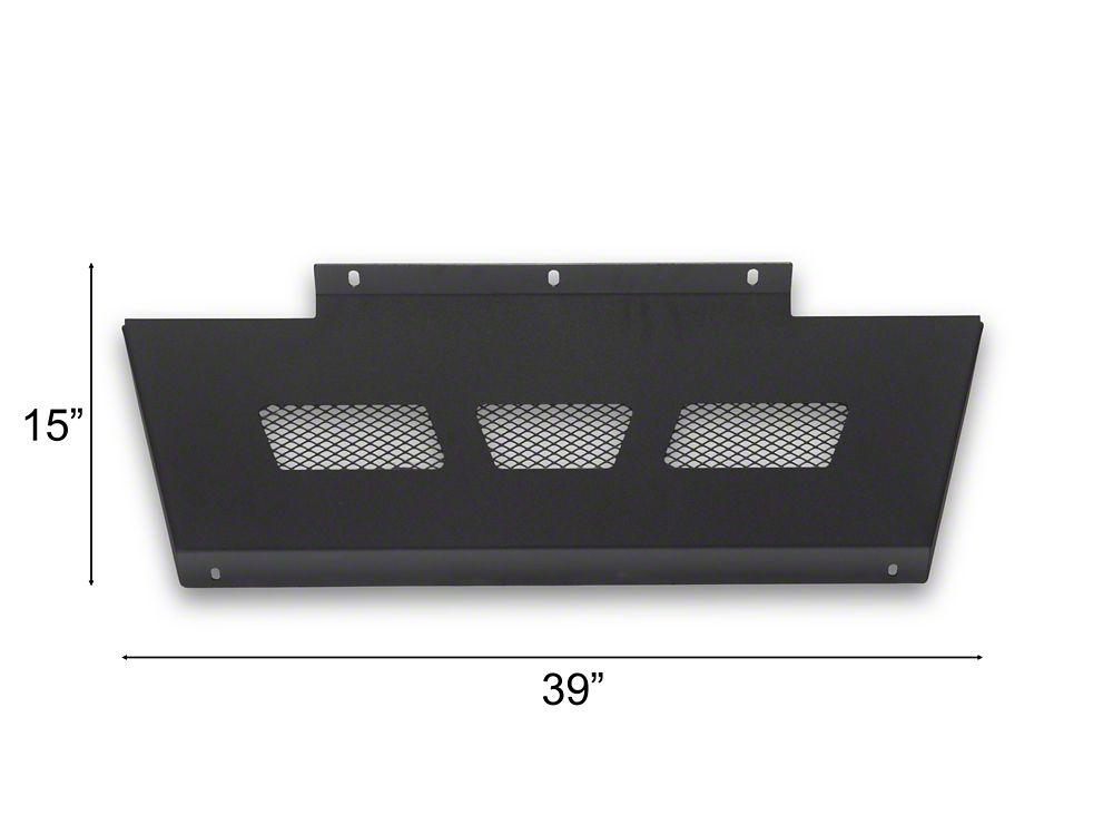 Barricade Skid Plate and Over Rider Hoop for HD4 Tubular Front Bumper Only (19-26 RAM 2500)