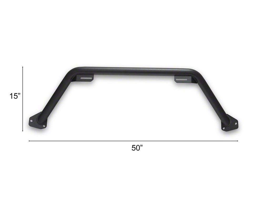 Barricade Skid Plate and Over Rider Hoop For HD4 Tubular Front Bumper with Winch Tray Only (19-26 RAM 3500)