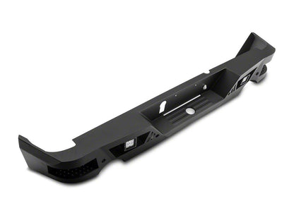 Barricade Extreme HD Rear Bumper with LED Spot Lights; Textured Black (10-24 RAM 2500)