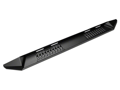 Barricade Steel Running Boards; Black (07-19 Silverado 2500 HD Crew Cab)