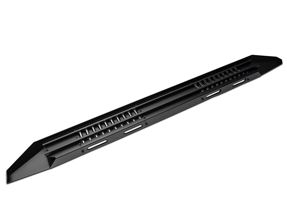Barricade Steel Running Boards; Black (07-19 Silverado 2500 HD Crew Cab)