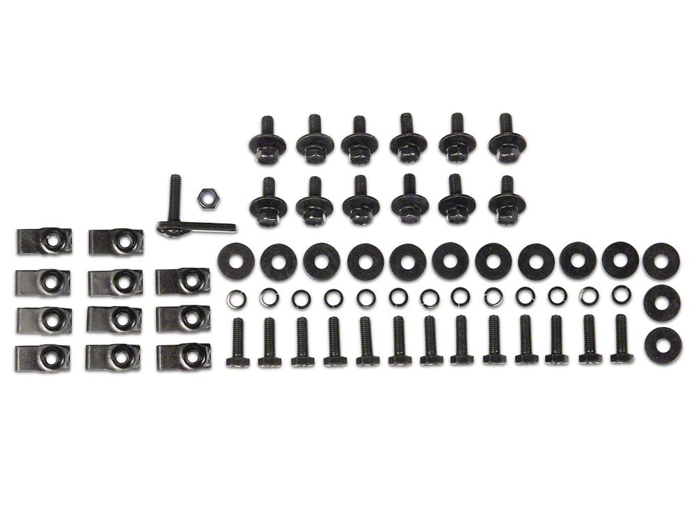 Barricade Replacement Bumper Hardware Kit for SHS1193 Only (15-19 Silverado 3500 HD)