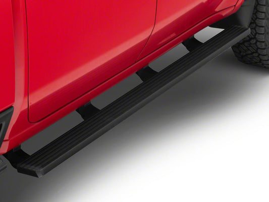 Barricade I4 Running Boards; Textured Black (20-25 Silverado 2500 HD Crew Cab)