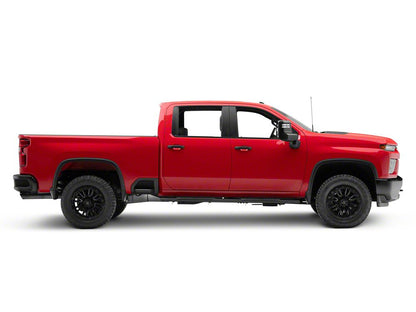 Barricade PNC Side Step Bars; Textured Black (20-25 Silverado 2500 HD Crew Cab)