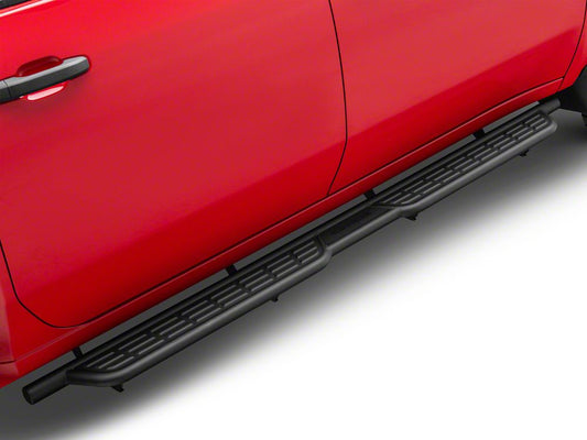 Barricade Formed HD Running Boards; Textured Black (20-25 Silverado 2500 HD Crew Cab)