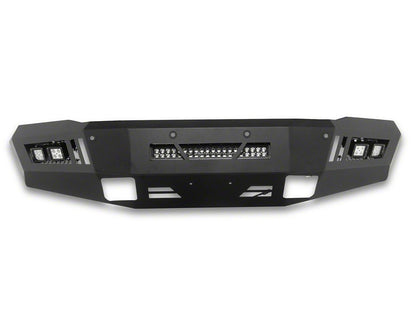 Barricade HD Front Bumper with LED Fog Lights and 20-Inch LED Light Bar (15-19 Silverado 2500 HD)