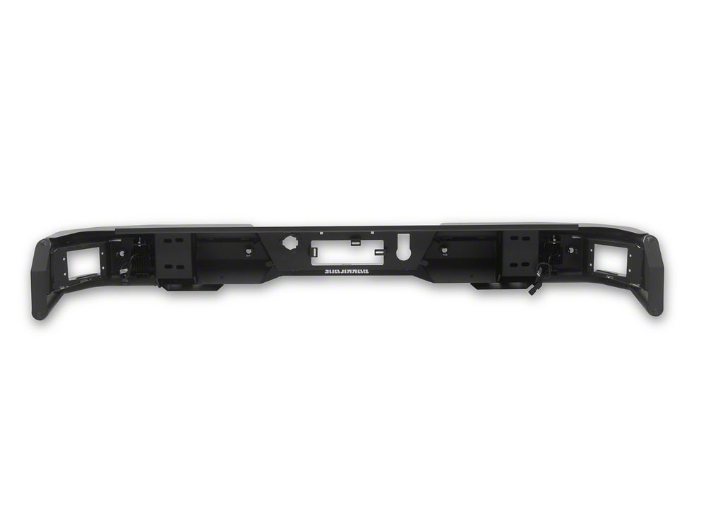 Barricade HD4 Tubular Rear Bumper with LED Fog Lights (20-26 Silverado 2500 HD)