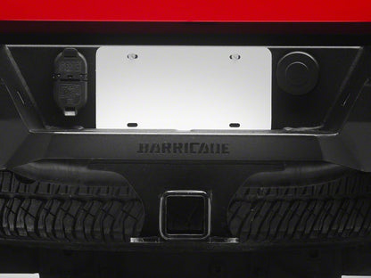 Barricade HD4 Tubular Rear Bumper with LED Fog Lights (20-26 Silverado 2500 HD)