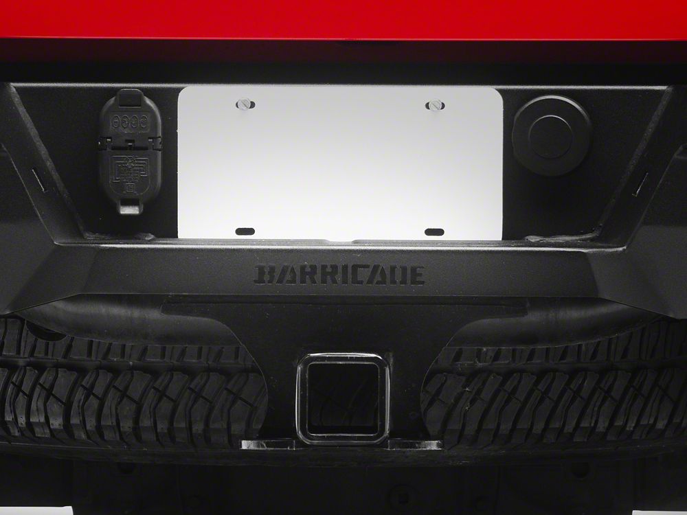 Barricade HD4 Tubular Rear Bumper with LED Fog Lights (20-26 Silverado 3500 HD)