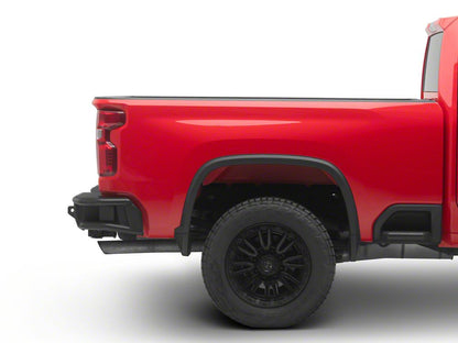 Barricade HD4 Tubular Rear Bumper with LED Fog Lights (20-26 Silverado 3500 HD)