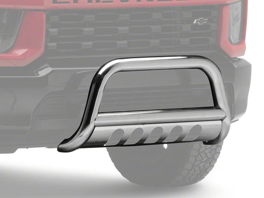 Barricade 3-Inch Bull Bar; Stainless Steel (20-25 Silverado 2500 HD)