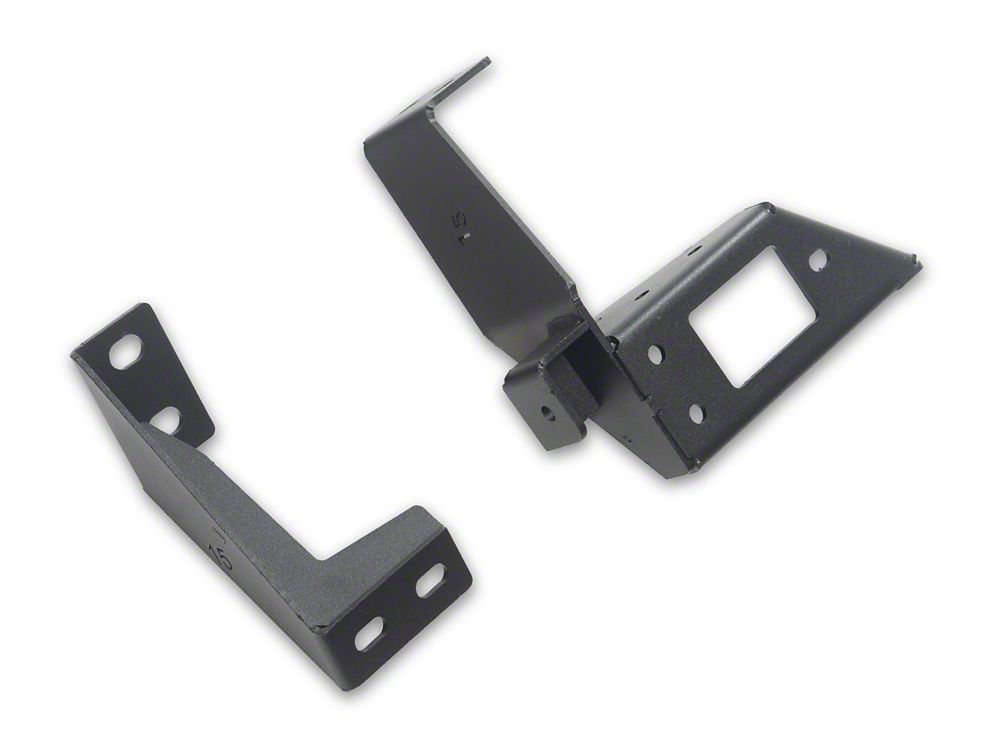 Barricade Manual Corner Bed Step; Black (15-19 Silverado 2500 HD)