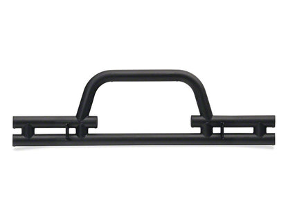 Barricade Tubular Front Bumper with Winch Cutout; Textured Black (18-25 Jeep Wrangler JL)