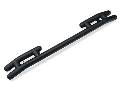 Barricade Rear Tubular Bumper; Textured Black (07-18 Jeep Wrangler JK)