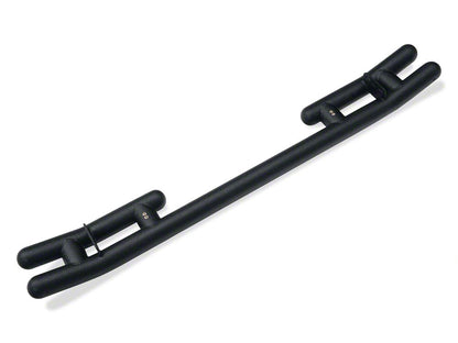 Barricade Rear Tubular Bumper; Textured Black (07-18 Jeep Wrangler JK)