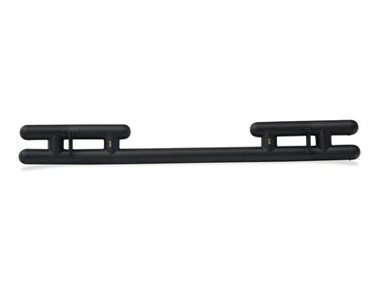 Barricade Rear Tubular Bumper; Textured Black (07-18 Jeep Wrangler JK)