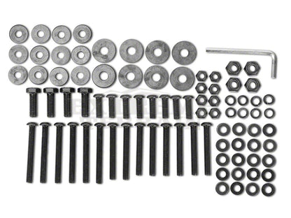 Barricade Roof Rack; Textured Black (87-95 Jeep Wrangler YJ)