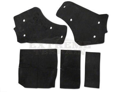 Barricade Roof Rack; Textured Black (87-95 Jeep Wrangler YJ)