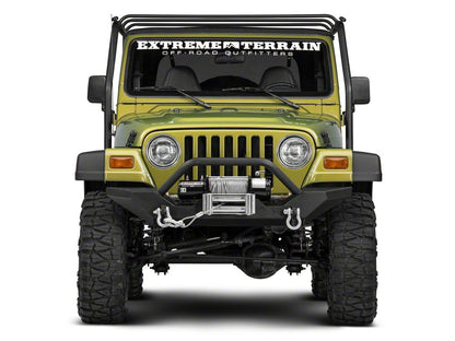 Barricade Roof Rack; Textured Black (97-06 Jeep Wrangler TJ, Excluding Unlimited)