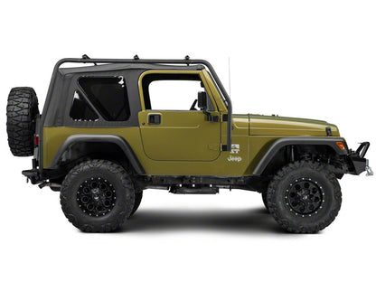 Barricade Roof Rack; Textured Black (97-06 Jeep Wrangler TJ, Excluding Unlimited)