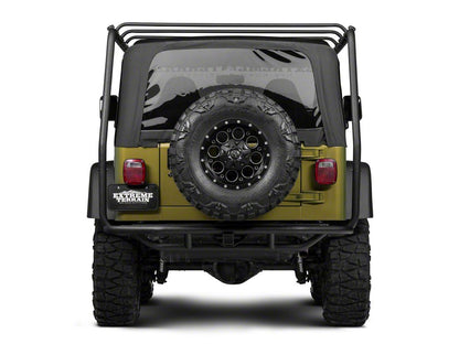 Barricade Roof Rack; Textured Black (97-06 Jeep Wrangler TJ, Excluding Unlimited)