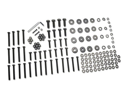 Barricade Roof Rack; Textured Black (07-18 Jeep Wrangler JK 4-Door)