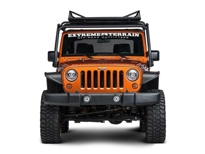 Barricade Roof Rack Basket; Textured Black (07-25 Jeep Wrangler JK & JL)