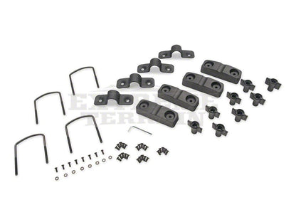Barricade Roof Rack Basket; Textured Black (07-25 Jeep Wrangler JK & JL)