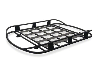Barricade Roof Rack Basket; Textured Black (07-25 Jeep Wrangler JK & JL)