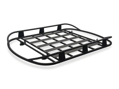 Barricade Roof Rack Basket; Textured Black (87-06 Jeep Wrangler YJ & TJ)