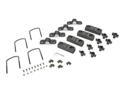 Barricade Roof Rack Basket; Textured Black (Universal; Some Adaptation May Be Required)