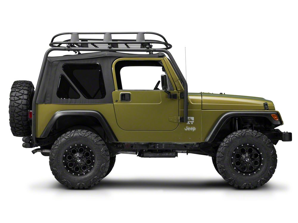 Barricade Roof Rack Basket; Textured Black (Universal; Some Adaptation May Be Required)
