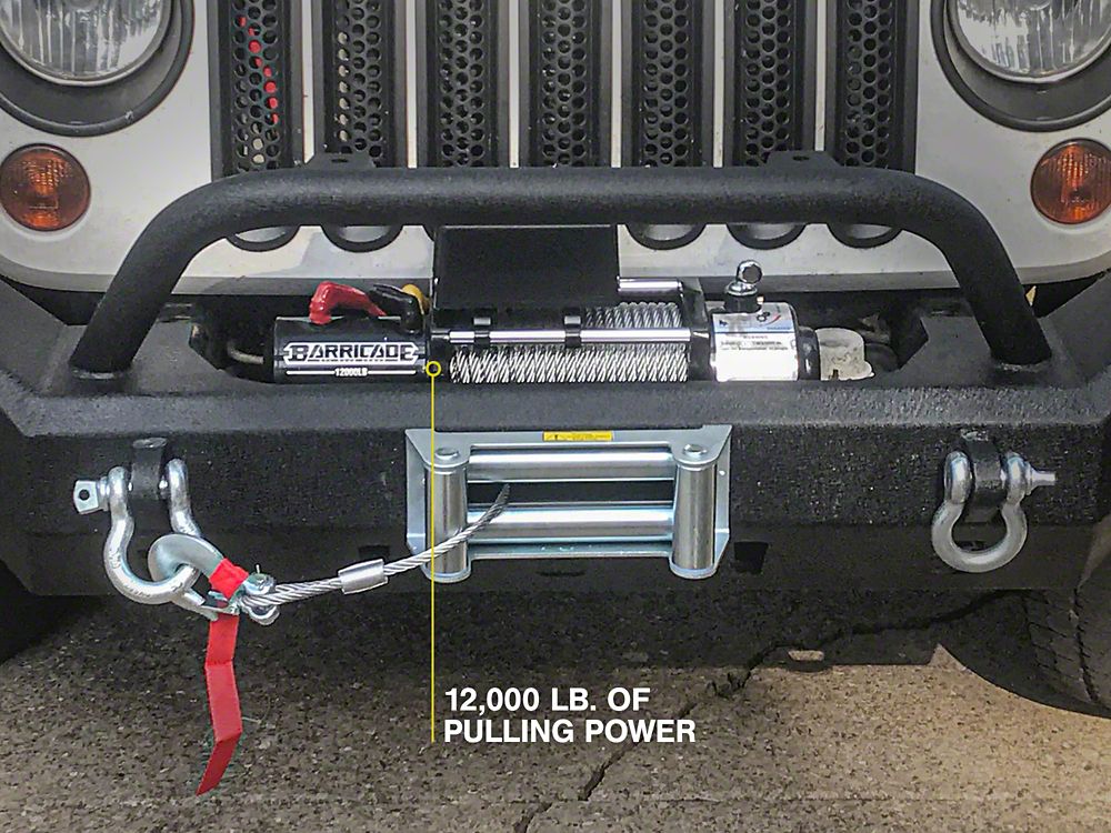 Barricade 12,000 lb. Winch (Universal; Some Adaptation May Be Required)