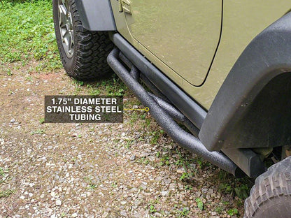 Barricade Rock Sliders (07-18 Jeep Wrangler JK 2-Door)