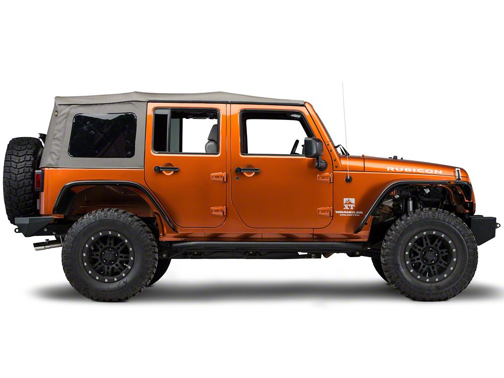 Barricade Rock Sliders (07-18 Jeep Wrangler JK 4-Door)