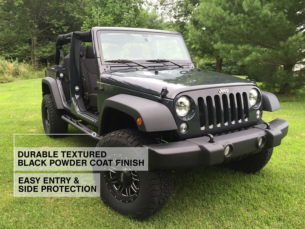 Barricade Rock Sliders (07-18 Jeep Wrangler JK 4-Door)