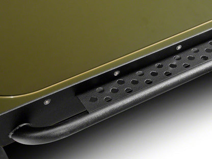 Barricade Rocker Guards with Steps (97-06 Jeep Wrangler TJ, Excluding Unlimited)