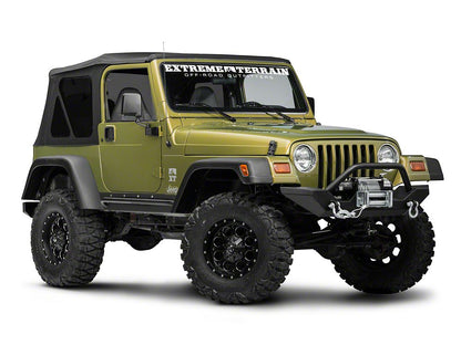 Barricade Rocker Guards with Steps (97-06 Jeep Wrangler TJ, Excluding Unlimited)