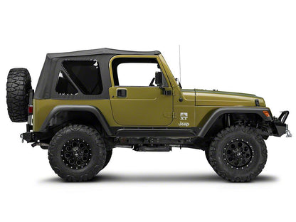Barricade Rocker Guards with Steps (97-06 Jeep Wrangler TJ, Excluding Unlimited)