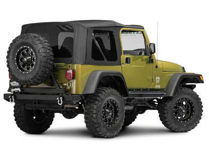 Barricade Rocker Guards with Steps (97-06 Jeep Wrangler TJ, Excluding Unlimited)