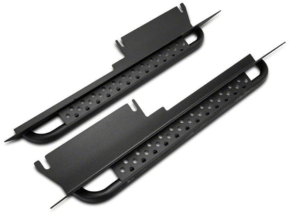 Barricade Rocker Guards with Steps (97-06 Jeep Wrangler TJ, Excluding Unlimited)