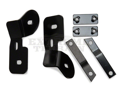 Barricade 3-Inch Bull Bar with Skid Plate; Gloss Black (10-18 Jeep Wrangler JK)