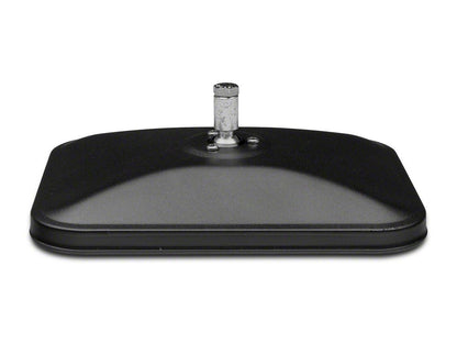 Barricade Rectangular Adventure Mirrors; Textured Black (07-25 Jeep Wrangler JK & JL)