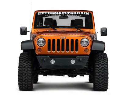 Barricade Rectangular Adventure Mirrors; Textured Black (07-25 Jeep Wrangler JK & JL)