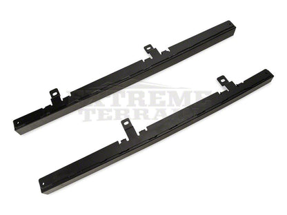 Barricade Rubi Rails; Textured Black (07-18 Jeep Wrangler JK 2-Door)