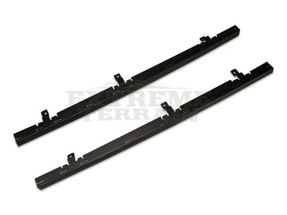 Barricade Rubi Rails; Textured Black (07-18 Jeep Wrangler JK 4-Door)