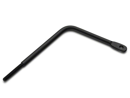 Barricade Round Adventure Mirrors; Textured Black (87-06 Jeep Wrangler YJ & TJ)