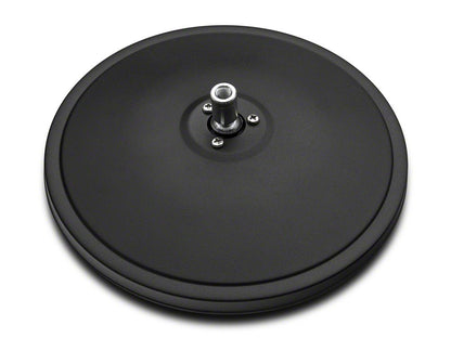 Barricade Round Adventure Mirrors; Textured Black (87-06 Jeep Wrangler YJ & TJ)