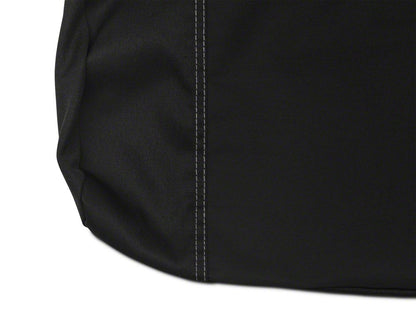 Barricade Custom Rear Seat Cover; Black (97-06 Jeep Wrangler TJ)