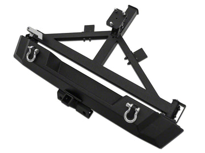 Barricade Extreme HD Rear Bumper with Tire Carrier (07-18 Jeep Wrangler JK)